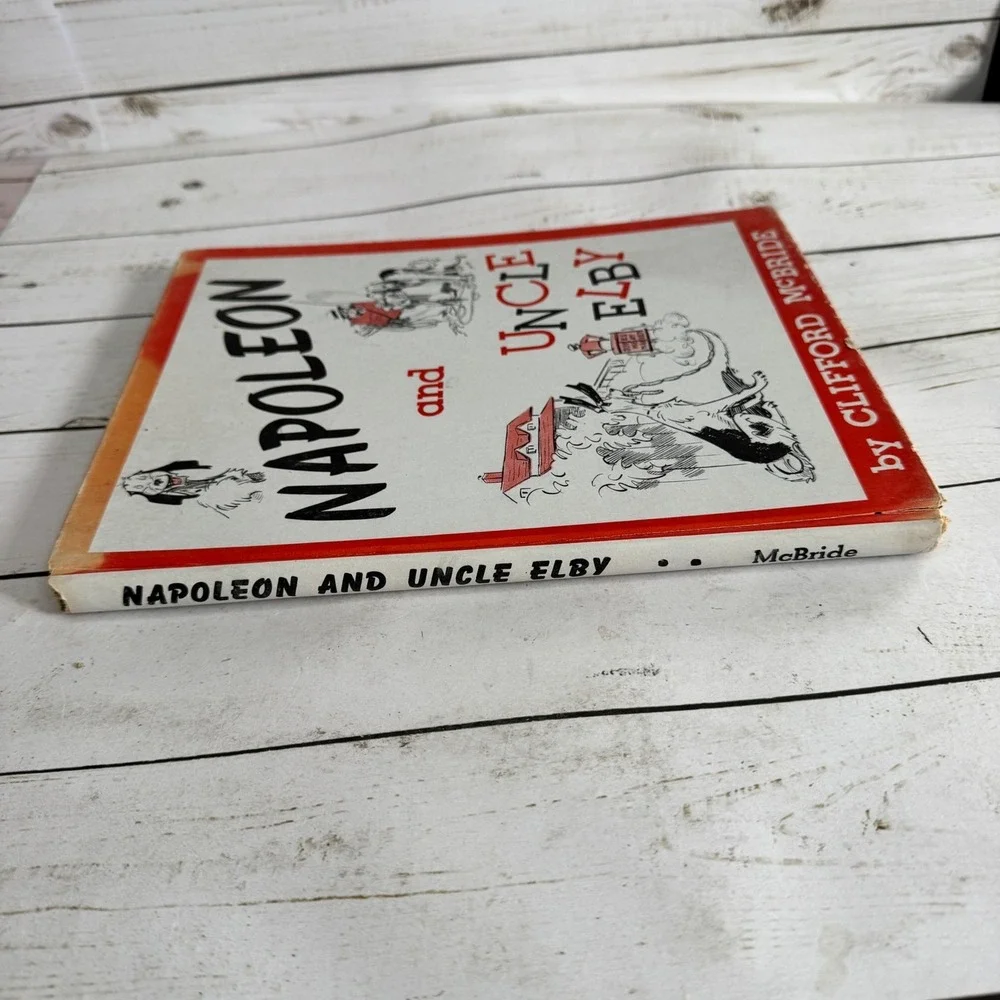 Napoleon & Uncle Elby HC 1945 1st Printing‎ Clifford McBride Damaged Dust Jacket